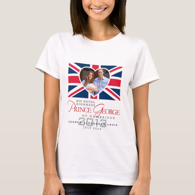 Prince George - William & Kate T-Shirt (Front)