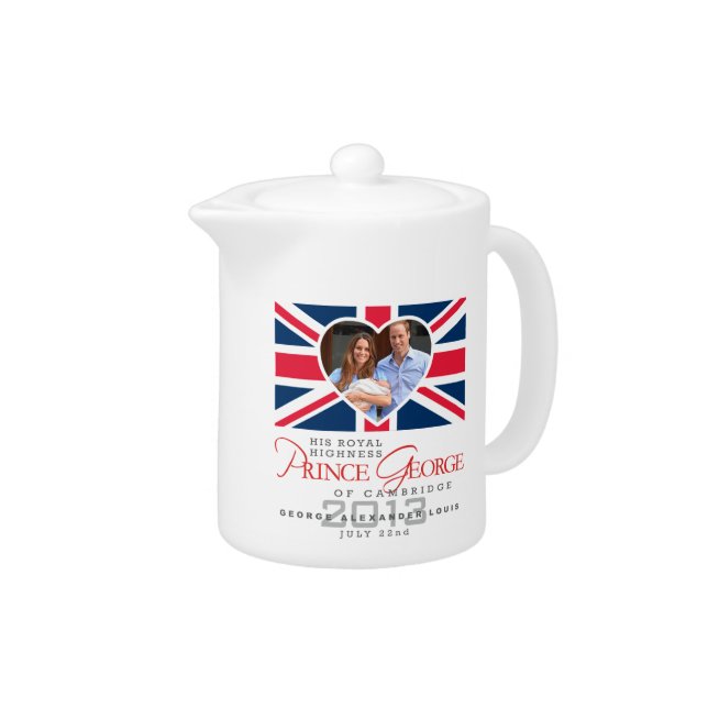 Prince George - William & Kate Teapot (Right)