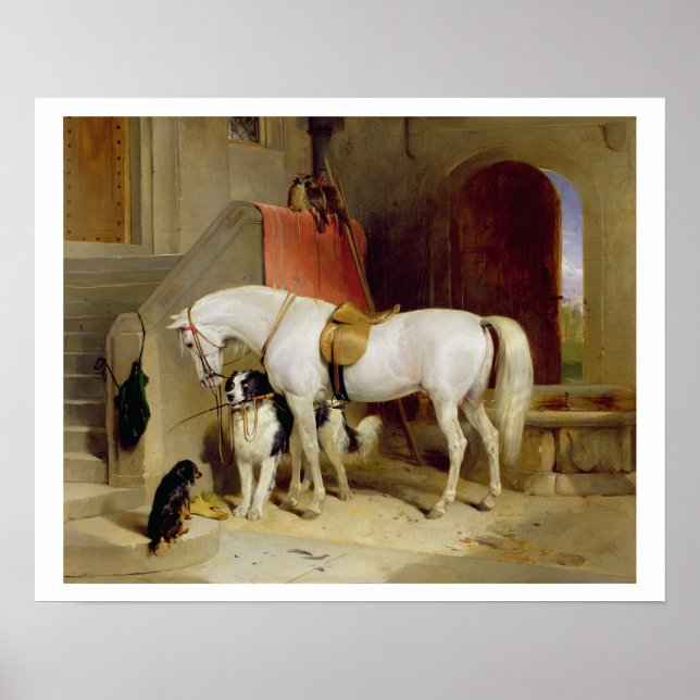 Prince George's Favorites (oil on canvas) Poster (Front)