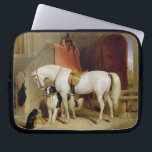 Prince George's Favourites (oil on canvas) Laptop Sleeve<br><div class="desc">Image:158563  Prince George's Favourites (oil on canvas). Landseer,  Sir Edwin (1802-73). Yale Center for British Art,  Paul Mellon Collection,  USA.  Art,  Fine Art.</div>