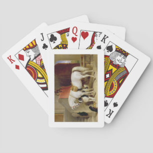 Prince George's Favourites (oil on canvas) Poker Cards