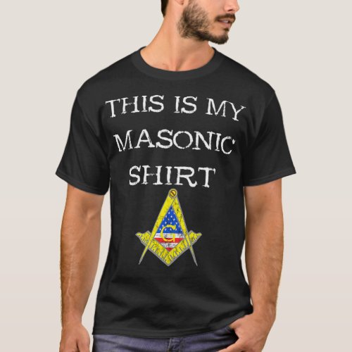 Prince Hall Freemason Mason PHA Lodge This Is My T_Shirt