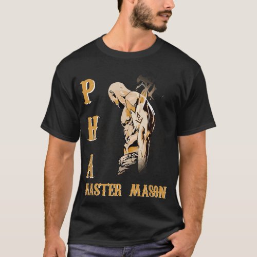 Prince Hall PHA Master Mason Fathers Day Gift T_Shirt
