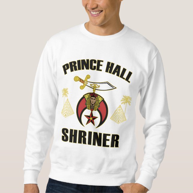 Prince Hall Shriner Noble of Mystic Shrine Mason P Sweatshirt (Front)