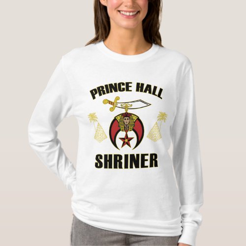 Prince Hall Shriner Noble of Mystic Shrine Mason P T_Shirt