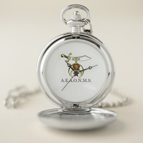 Prince Hall Shriners Pocket Watch