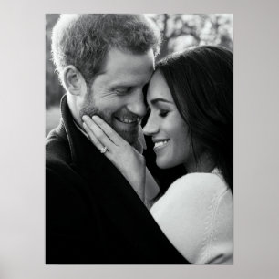 Prince Harry and Meghan Markle Poster