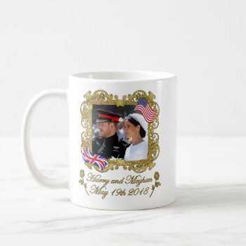 Prince Harry And Meghan Markle Royal Wedding Coffee Mug by Moma_Art_Shop at Zazzle