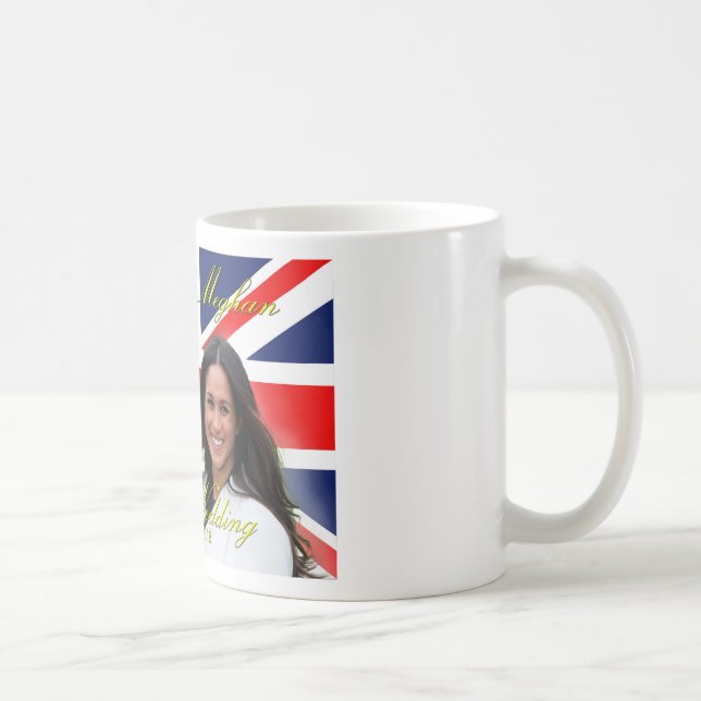 Prince Harry and Meghan Markle Royal Wedding Coffee Mug (Right)