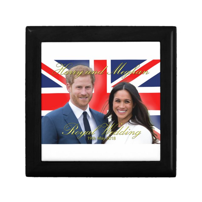 Prince Harry and Meghan Markle Royal Wedding Gift Box (Front)