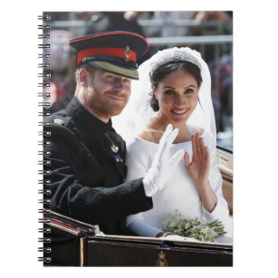 Prince Harry and Meghan Markle Royal Wedding Notebook