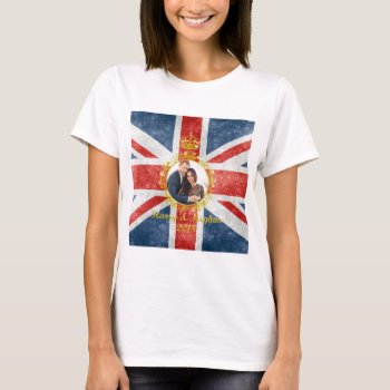 Prince Harry And Meghan Markle T-shirt by Moma_Art_Shop at Zazzle