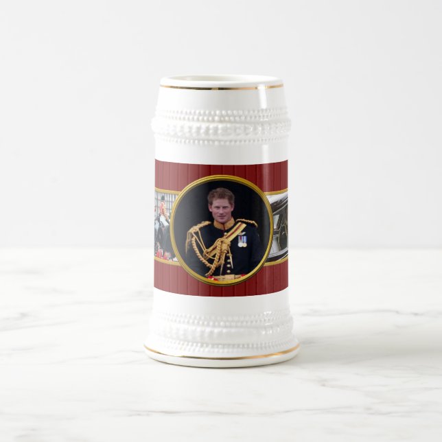 Prince Harry Beer Stein (Center)