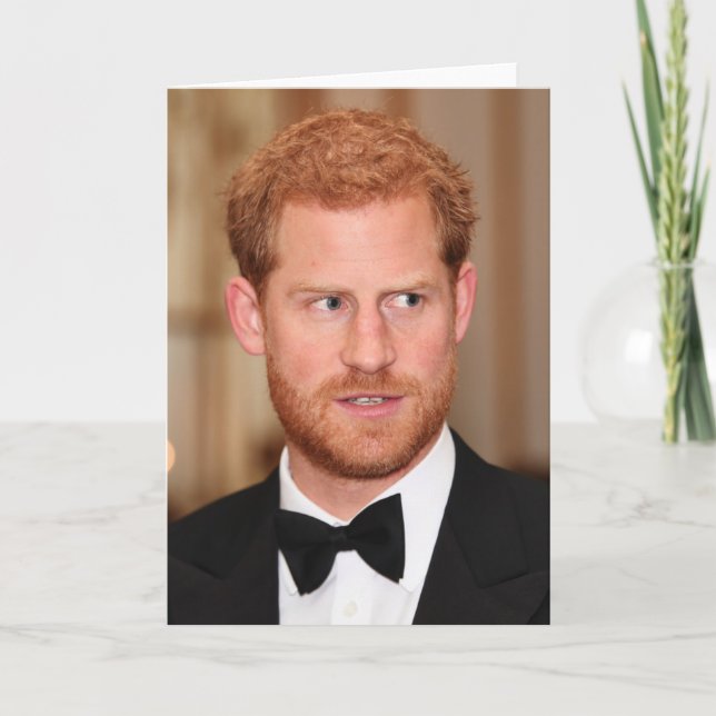 Prince Harry Card (Front)
