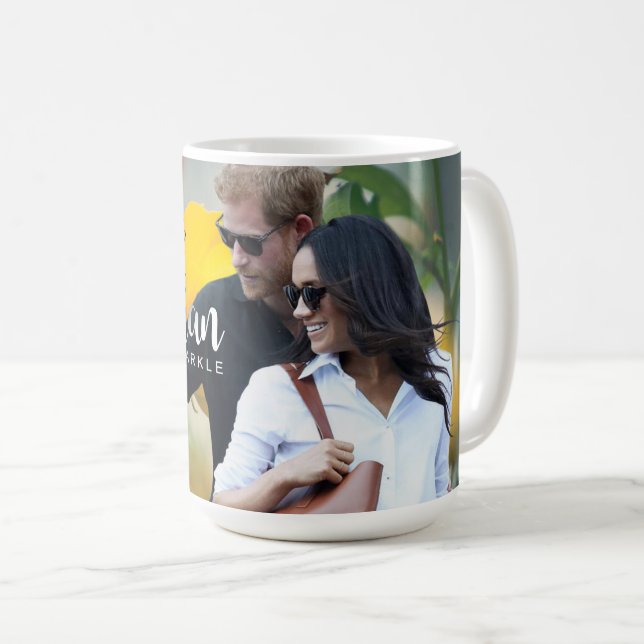 Prince Harry & Meghan Markle Coffee Mug (Front Right)