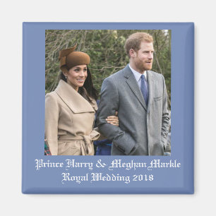 Prince Harry & Meghan Markle Royal Wedding 2018 Magnet