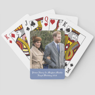 Prince Harry & Meghan Markle Royal Wedding 2018 Poker Cards