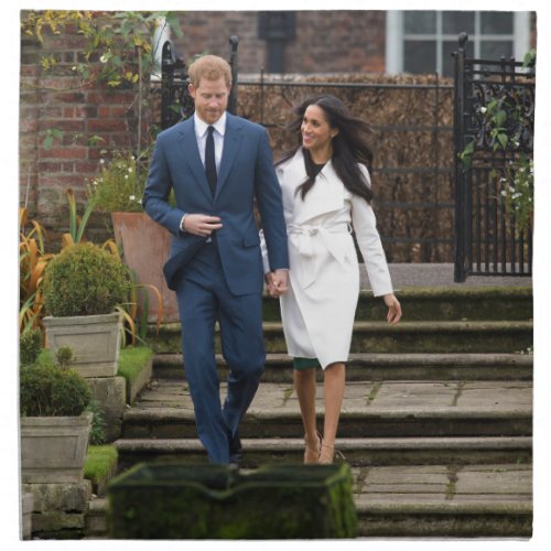 Prince Harry Meghan Markle Royal Wedding Cloth Napkin