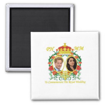 Prince Harry Wedding Crest Magnet by Bubbleprint at Zazzle