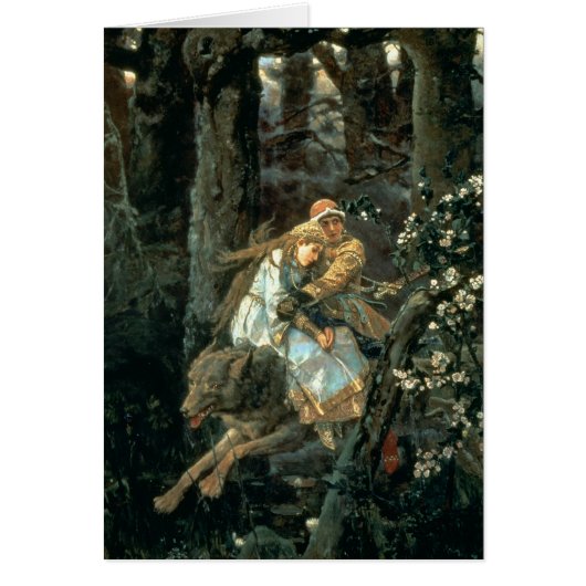 Prince Ivan on the Grey Wolf, 1889 Cards (Front)