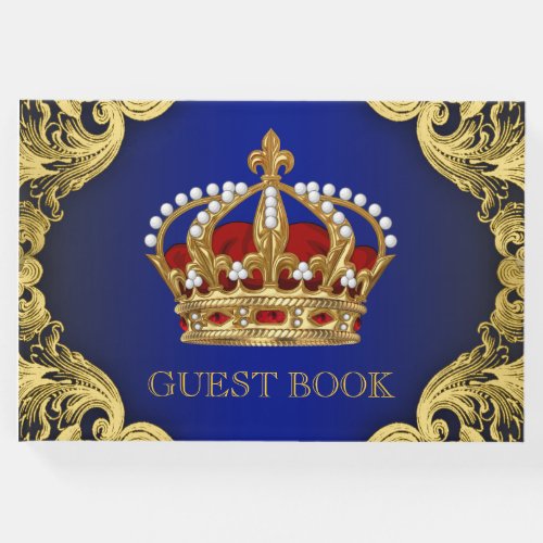 Prince King Crown Guest Book