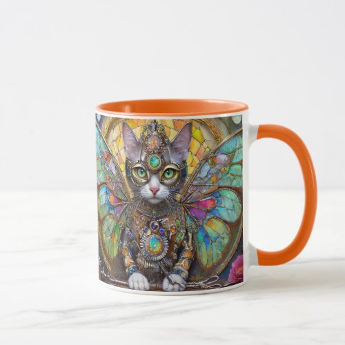 Prince Kitty Cat of the Butterfly Wing Brigade Mug