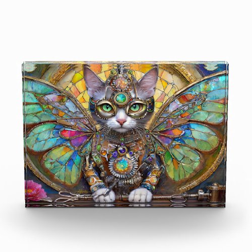 Prince Kitty Cat of the Butterfly Wing Brigade Photo Block