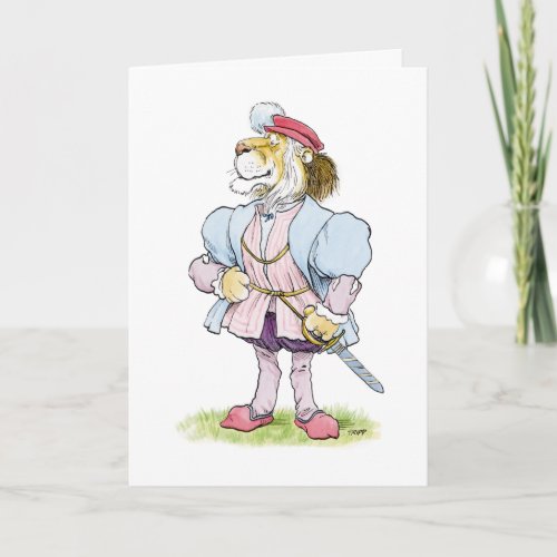 Prince Lion Fathers Day Card