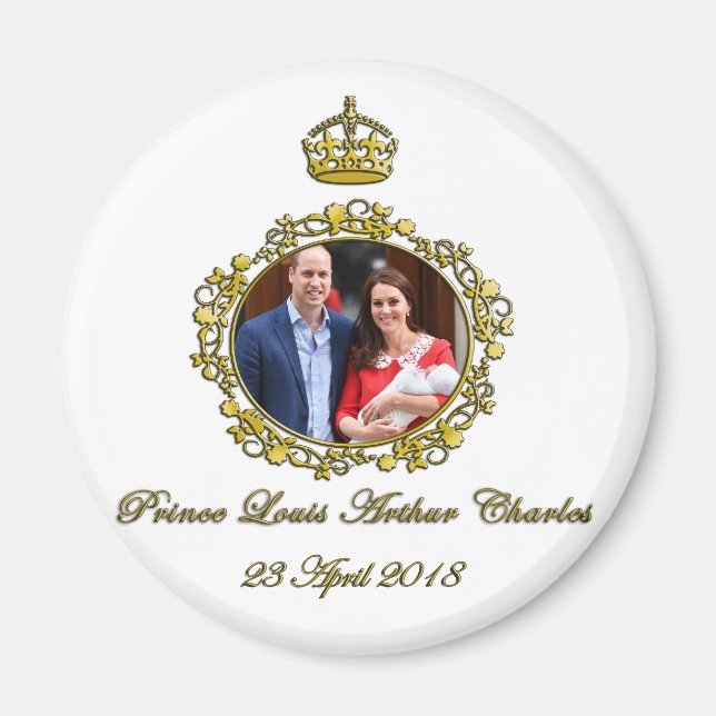 Prince Louis Arthur Charles Magnet (Front)