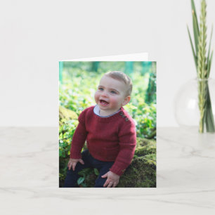 Prince Louis celebrates 1st birthday Card