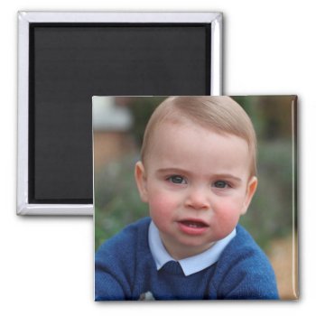 Prince Louis Celebrates 1st Birthday Magnet by Moma_Art_Shop at Zazzle
