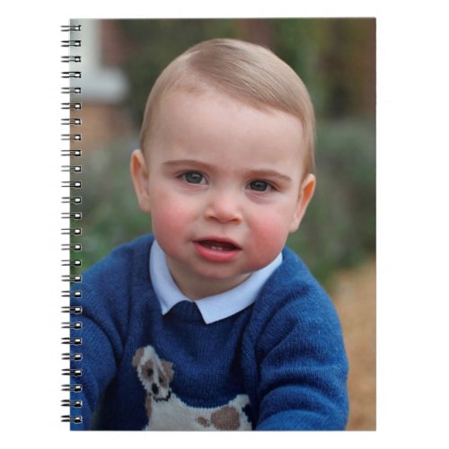 Prince Louis celebrates 1st birthday Notebook