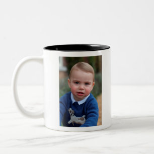 Prince Louis celebrates 1st birthday Two-Tone Coffee Mug