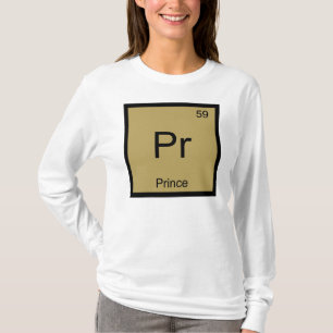 Prince Name Chemistry Element Periodic Table T-Shirt