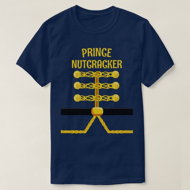 PRINCE Nutcracker Matching Family Christmas T-Shirt (Design Front)