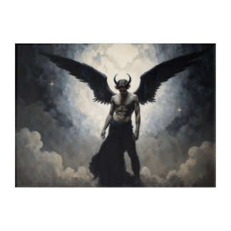 Prince of Hell Lucifer Acrylic Print