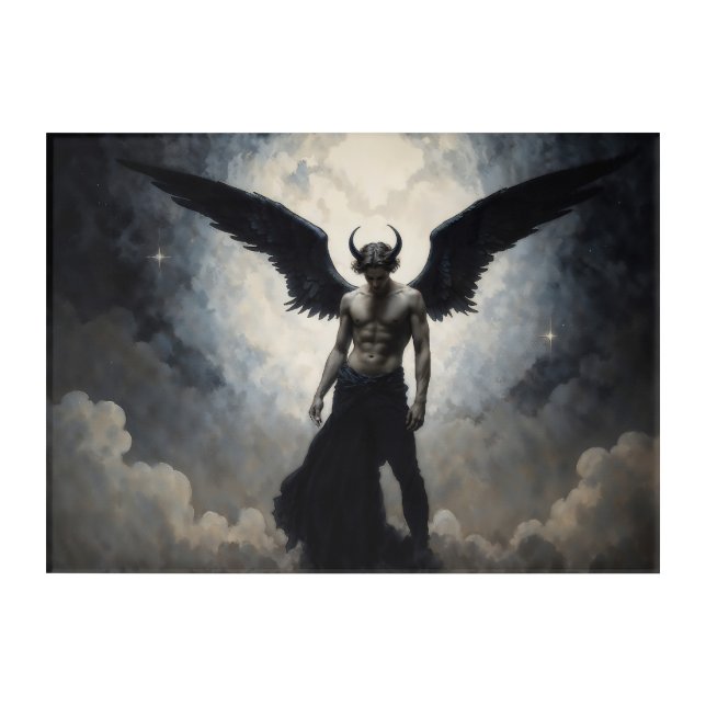 Prince of Hell Lucifer Acrylic Print (Front)