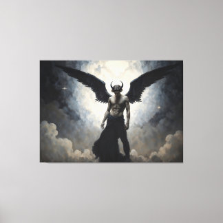 Prince of Hell Lucifer Canvas Print