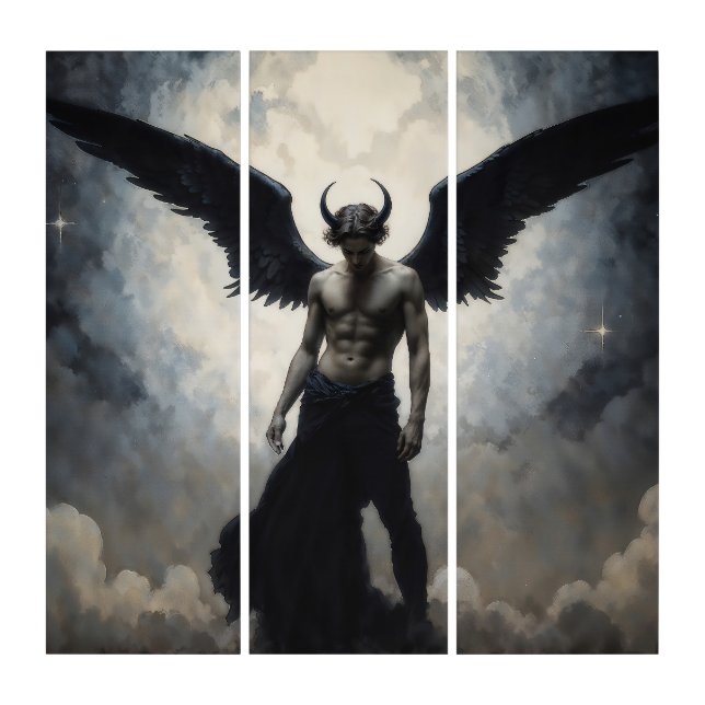 Prince of Hell Lucifer Triptych (Front)