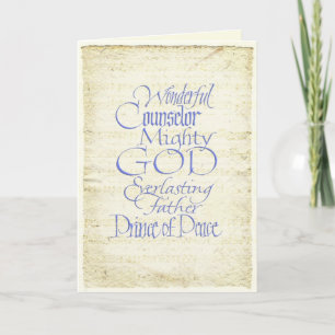 Prince of Peace Holiday Card