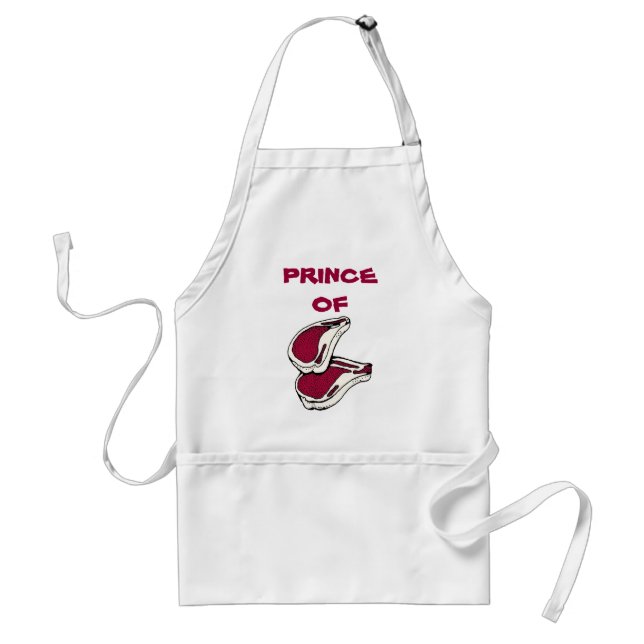 PRINCE OF PORK  CHOPS ADULT APRON (Front)