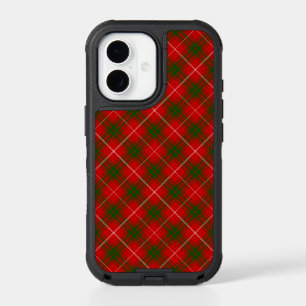 Prince of Rothesay tartan red green plaid iPhone 17 Case