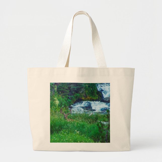 Prince of the Forest Large Tote Bag (Front)