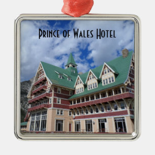 Prince of Wales Hotel- Waterton Lakes Metal Ornament