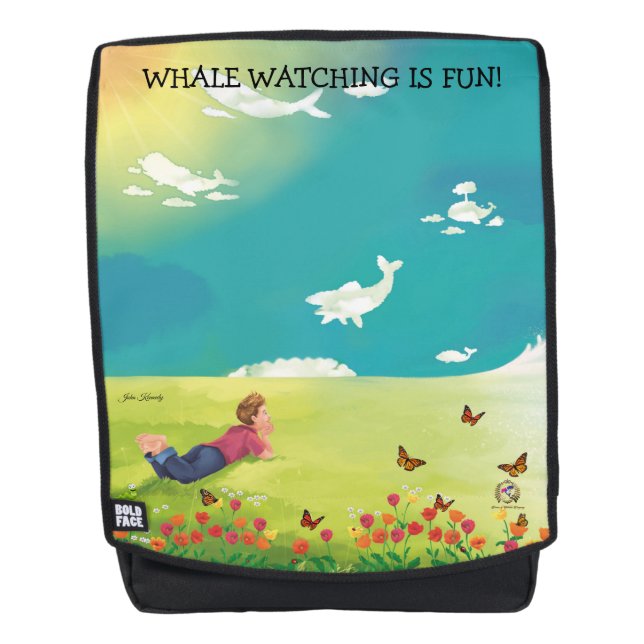 PRINCE OF WHALES WHALE WATCHING Backpack (Front)