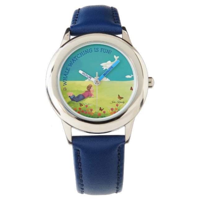 PRINCE OF WHALES WHALE WATCHING Kids Watch (Front)