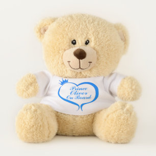 "Prince On Board" Teddy Bear