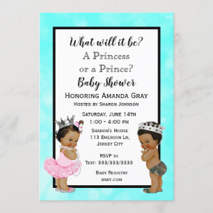 Prince or Princess Baby Shower Invitation