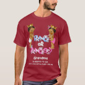 Prince Or Princess Grandma Ethnic Gender Reveal T-Shirt Prince Or Princess Grandma Ethnic Gender Reveal T-Shirt