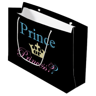 Prince or Princess? Large Gift Bag